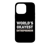 Carcasa para iPhone 14 Pro MAX Emprendedor más Bueno del Mundo Empresario Divertido