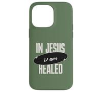 Carcasa para iPhone 14 Pro MAX En Jesús I Am Healed Christian Faith Healing Gifts