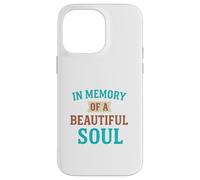 Carcasa para iPhone 14 Pro MAX En Memoria Beautiful Soul Teal