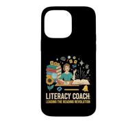 Carcasa para iPhone 14 Pro MAX Entrenador de Alfabetización Lectura Liderando Lectura Revolución F