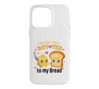 Carcasa para iPhone 14 Pro MAX Eres la Mantequilla de mi Pan Pareja Kawaii