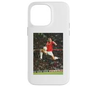Carcasa para iPhone 14 Pro MAX Eric Cantona Leap Copa Mundial de Fútbol del Manchester United