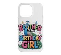 Carcasa para iPhone 14 Pro MAX Es el cumpleaños de mi Hermano Pavo Real Bro Family Bday