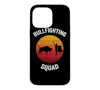 Carcasa para iPhone 14 Pro MAX Escuadrón de toros | Pelea de toros española Vintage