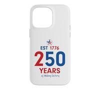 Carcasa para iPhone 14 Pro MAX EST 1776 250 Years of Making History Patriotic American USA