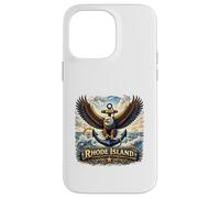 Carcasa para iPhone 14 Pro MAX Estado del Patrimonio Marítimo de Rhode Island Eagle