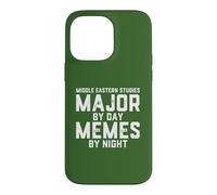 Carcasa para iPhone 14 Pro MAX Estudios del Medio Oriente Major by Day Memes Noche Cercano Oriente