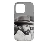 Carcasa para iPhone 14 Pro MAX Ethiopian Emperor Young Haile Selassie Face Rasta