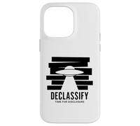 Carcasa para iPhone 14 Pro MAX Extraterrestres Conspiración OVNI Desclasificar Alienígenas