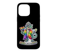 Carcasa para iPhone 14 Pro MAX Fabuloso Rainbow Pride-o-Saurus Rex