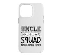 Carcasa para iPhone 14 Pro MAX Familia de Fuentes Uncle Nephew Squad Unbreakable Bond