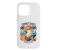 Carcasa para iPhone 14 Pro MAX Fantasma de Spooky Girls Beach Crew para Halloween, Retro y veraneo