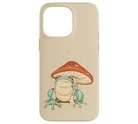 Carcasa para iPhone 14 Pro MAX Farmcore Frog and Mushroom Umbrella Aesthetic Cottagecore