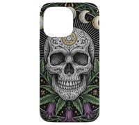 Carcasa para iPhone 14 Pro MAX Fases Lunares Hongo Gótico