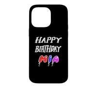 Carcasa para iPhone 14 Pro MAX Feliz Cumpleaños MIA