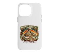 Carcasa para iPhone 14 Pro MAX Feliz Navidad Gibraltar Berbería Perdiz Diseño