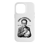 Carcasa para iPhone 14 Pro MAX Física cuántica Erwin Schrodinger Cat Equation Science