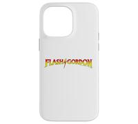 Carcasa para iPhone 14 Pro MAX Flash Gordon Classic Rojo & Amarillo Texto Logo Comic