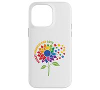 Carcasa para iPhone 14 Pro MAX Flor de Conciencia sobre el Autismo - Aceptar Entender Amor Autismo Mamá