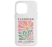 Carcasa para iPhone 14 Pro MAX Florece como una Flor Salmos 103:15 Fe Cristiana