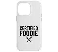 Carcasa para iPhone 14 Pro MAX Foodie Certificado ama Comer Delicioso Foodie