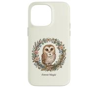 Carcasa para iPhone 14 Pro MAX Forest Barn Magic Owl Estética Cottagecore Nature Art
