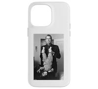 Carcasa para iPhone 14 Pro MAX Foto de Leonard Cohen con su Hija Lucca Joy por AJ Barratt