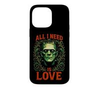 Carcasa para iPhone 14 Pro MAX Frankenstein Necesito Amor | Grunge Horror Halloween