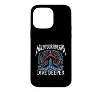 Carcasa para iPhone 14 Pro MAX Freediver Scuba Hold Your Breath Dive Deeper
