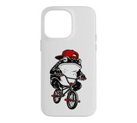 Carcasa para iPhone 14 Pro MAX Freestyle BMX Bike, Ciclista Bicicleta Sapo-Rana BMX Bici
