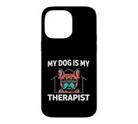 Carcasa para iPhone 14 Pro MAX French Bulldog My Dog Is My Therapist