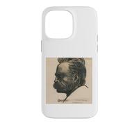 Carcasa para iPhone 14 Pro MAX Friedrich Nietzsche ECCE Homo Filósofo Filosofía Pensador