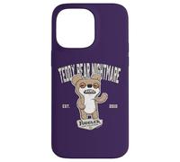 Carcasa para iPhone 14 Pro MAX Fuggler Teddy Bear Nightmare Beige Originals College Sports