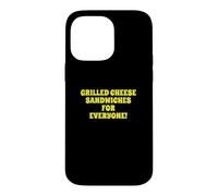 Carcasa para iPhone 14 Pro MAX Fun Grilled Cheese Sandwiches For Everyone Food Lover Joke