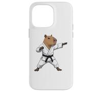 Carcasa para iPhone 14 Pro MAX Funny Capybara Doing Karate Samurai Ninja Capybara