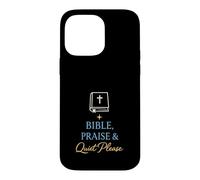 Carcasa para iPhone 14 Pro MAX Funny Church Sunday Sermón Humor Cristiano Domingo Estado de ánimo