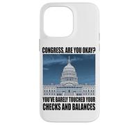 Carcasa para iPhone 14 Pro MAX Funny Congress US Capitol Politics Joke Washington DC Humor