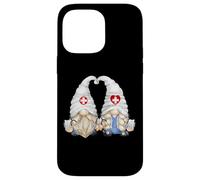 Carcasa para iPhone 14 Pro MAX Funny Doctor Couple Gnomes For Women and Pediatric Nurse Mom