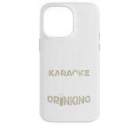 Carcasa para iPhone 14 Pro MAX Funny Karaoke Singer Bar Music Lover Singing Drinking Bar