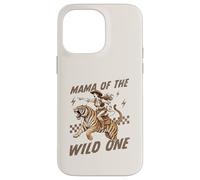 Carcasa para iPhone 14 Pro MAX Funny Mom Tiger Riding. Western Cowboy Mama of The Wild One