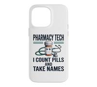 Carcasa para iPhone 14 Pro MAX Funny Pharmacy Tech Squad Asistente de farmacéutico CPhT