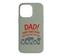 Carcasa para iPhone 14 Pro MAX Funny Raccoon Dad Yelling Raccoons Father's Day