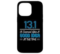 Carcasa para iPhone 14 Pro MAX Funny Running 13.1 Miles Half Marathon