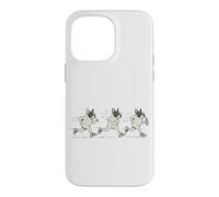 Carcasa para iPhone 14 Pro MAX Funny Running Bulldog Francés Corredor Perro Sarcástico Jogging