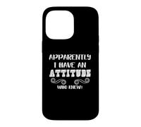 Carcasa para iPhone 14 Pro MAX Funny Sarcastic Quote Girls Teens Women Attitude