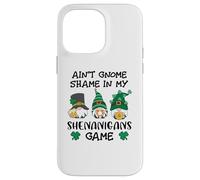 Carcasa para iPhone 14 Pro MAX Funny St Patricks GNOME Prone to Shenanigans with My Gnomies