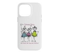 Carcasa para iPhone 14 Pro MAX Funny Women Golf Fairway Divas Vinimos, vimos, Clubes
