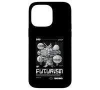 Carcasa para iPhone 14 Pro MAX Futurismo Ciencia Ficción Estación Espacial Futuro 2030