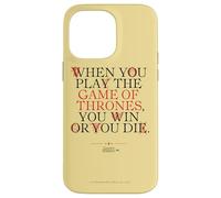 Carcasa para iPhone 14 Pro MAX Game of Thrones When You Play