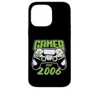 Carcasa para iPhone 14 Pro MAX Gamer Estimado 2006 20th Cumpleaños Video Gaming Hombre Mujer